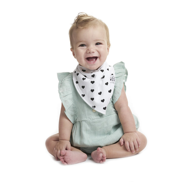 Sugar & Spice Bibs - Girls Pack of 4