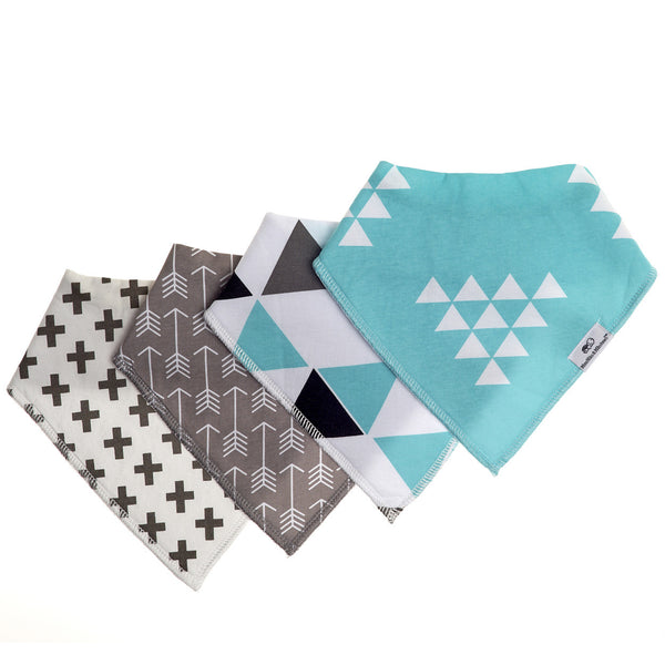 Modern Munchkin Bibs - Pack of 4