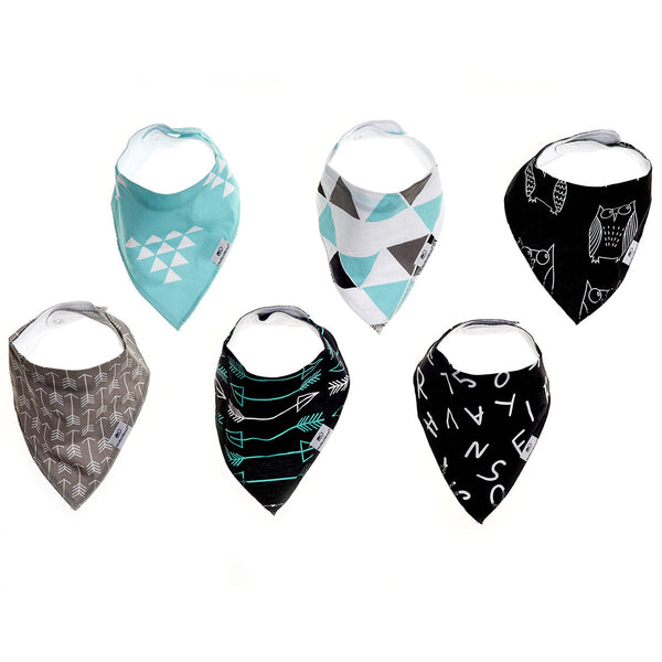 Modern Munchkin Plus Bibs - Pack of 6